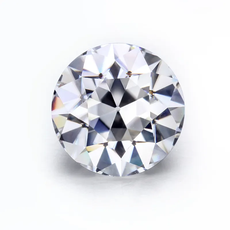 Starsgem Permata Moissanite Potongan Eropa Tua Warna DEF 8Mm Harga Grosir