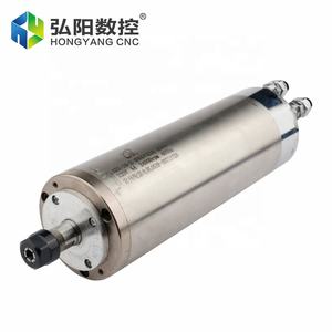 HYCNC HQD 800W 220v 65mm व्यास लंबाई 210mm पानी ठंडा 1.5kw 1500w आवृत्ति पलटनेवाला धुरी गति नियंत्रक 400hz - Product Image 6