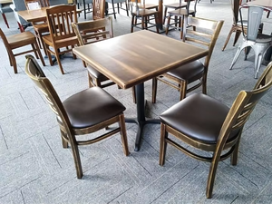 Sedie in legno massello per hotel moderni ristoranti mobili regolabili per lo sviluppo di App portoghesi; Funzionamento del telefono cellulare - Product Image 6