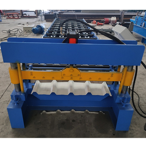 High Quality Metal Building Panel Trapezoidal Sheet Roll Forming Metal <strong>Roof</strong> <strong>Making</strong> <strong>Machine</strong> - Product Image 2