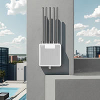 MWS Enterprise - Punto de Acceso Inalámbrico para Exteriores WiFi6 AX3000 3000M de Doble Banda y Alta Potencia, Repetidor, Router WA3000H MU-MIMO Wave2 4x4