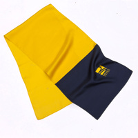 Accessoire de tête réutilisable vert doux sur mesure, best-seller, écharpe carrée en coton pur, motif animal, style décontracté