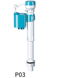 Kit de Válvula de Descarga de Alta Presión con Ahorro de Agua, Certificación WRAS, Plástico ABS, con Control Manual para Cisternas de Inodoro - Product Image 5