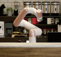 Robot collaboratif à 6 axes Nova 5 avec garantie de 3 ans, programmation facile, charge utile de 5 kg, rayon d'action de 850 mm, IP54