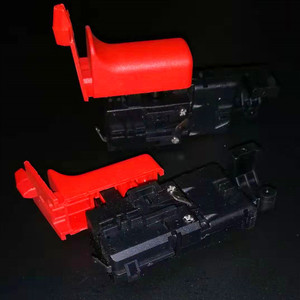 Interrupteur pour perceuse à percussion, vitesse variable, plastique, filaire, pièce de rechange électrique pour bricolage - Product Image 5