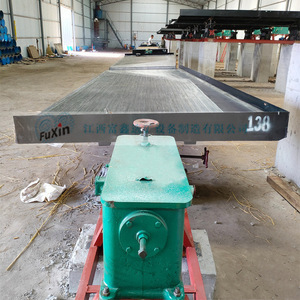 Mesa vibratoria de plástico reforzado con vidrio FuXin Gravity Separator 6S para recuperación de oro, equipo de procesamiento de minerales - Product Image 1