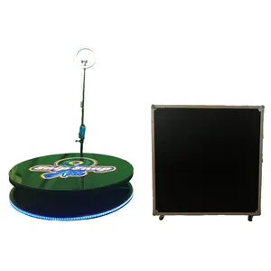 Photobooth Machine Pop Up Robotic Led 360 Photo Mirror Booth Enclosure Inflatable Photo Booth With Light