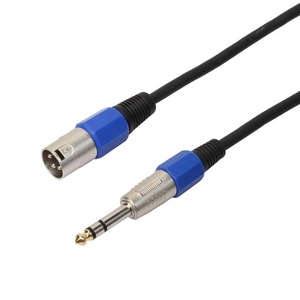Mejor <span class=keywords><strong>Precio</strong></span> profesional 3Pin XLR macho Jack 1/4 "6,35mm macho estéreo Cable de micrófono - Product Image 6