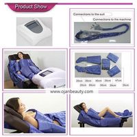 Pantalon de pressothérapie portable très vendu, machine de drainage lymphatique et de massage 3-en-1, pressothérapie professionnelle