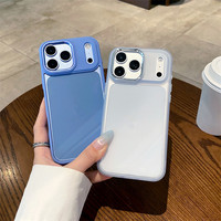 Coque de téléphone transparente en acrylique de gros pour iPhone 18 17 Pro Max, bonne qualité, coque mobile transparente anti-jaunissement pour iPhone 18