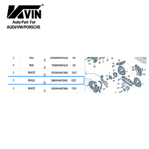 KVIN 06E109465BCタイミングチェーンQ73.0Tミッドアップタイミングキット-14ピースセット<span class=keywords><strong>3</strong></span>.0T for A6L C7 06E 109 465 BC - Product Image 1