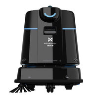 Robot Pembersih Lantai Komersial Pintar Pengisian Otomatis Pengisian Ulang Air Navigasi AI LiDAR 3D Efisiensi 1200/h Stasiun Pengisian Daya