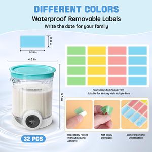 Paquete de 4 recipientes de almacenamiento reutilizables con fundas aislantes compatibles con la serie NC701 NC700, aptos <span class=keywords><strong>para</strong></span> <span class=keywords><strong>lavavajillas</strong></span> - Product Image 3