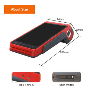 Cầm tay di động <span class=keywords><strong>GPRS</strong></span> không dây <span class=keywords><strong>POS</strong></span> thiết bị đầu cuối Android cảm ứng di động máy <span class=keywords><strong>POS</strong></span> với máy in HCC-Z100 - Product Image 2