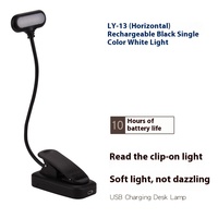 Lampe de bureau USB pliable à LED avec protection oculaire et abat-jour blanc pour étudiants, dortoir et salon