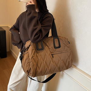 New Fashion Soft Lightweight Waterproof Zipper Closure Large Capacity Handheld Crossbody Tote <b>Bag</b> for Sports Gym Travel - Product Image 5