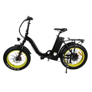 Bicicletta <span class=keywords><strong>Elettrica</strong></span> <span class=keywords><strong>Pieghevole</strong></span> OEM da 20 Pollici, Batteria al Litio 48V 500W/750W, 7 Velocità, Pneumatici Fat, Motore da 350W/750W - Product Image 2