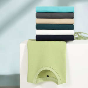 H5482 Vente en gros de sweatshirts à col rond doublés en éponge française 420 g/m² 100% coton Sweatshirts à capuche et sweatshirts pour hommes de grande taille - Product Image 4