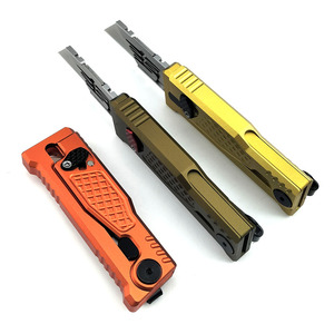 Nouveau couteau utilitaire Reggie <span class=keywords><strong>Gravity</strong></span> T6 manche en aluminium couteau pliant à lame remplaçable Portable - Product Image 4