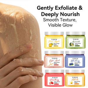 Gommage corporel au sucre bio personnalisé, exfoliant doux pour la peau, conditionne en profondeur, apaise visiblement, exfoliant corporel - Product Image 2