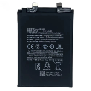 Batterie de téléphone portable au lithium de haute qualité BN5E 5000mAh pour Xiaomi K50 Pro – Pièces détachées en gros fabriquées en Chine - Product Image 1