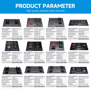 Cuisinière à gaz encastrable sur mesure OEM, conception d'interface standard, pratique <span class=keywords><strong>pour</strong></span> le changement <span class=keywords><strong>de</strong></span> source <span class=keywords><strong>de</strong></span> gaz, <span class=keywords><strong>pour</strong></span> les importateurs étrangers - Product Image 3