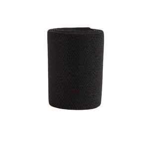 Bande élastique en caoutchouc et nylon noir/gris, directement de l'usine, adaptée aux ceintures de massage ergonomiques - Product Image 1