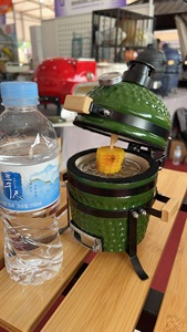 Mini Parrilla de Cerámica de 4.5 Pulgadas, Adorno Decorativo de Mesa, Regalo Personalizado al por Mayor, Ahumador de Carbón para Acampar al Aire Libre - Product Image 3