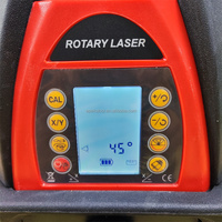 Nouvelle tendance Fonction de réglage de la pente de l'affichage Lcd Ligne rouge Ak204D Niveau laser rotatif