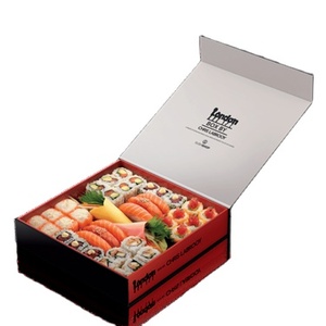 Bán buôn tùy chỉnh <span class=keywords><strong>Sushi</strong></span> Hộp bao bì thực phẩm thân thiện với môi Giấy hộp từ cho <span class=keywords><strong>Sushi</strong></span> - Product Image 3