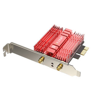 EDUP Haute Vitesse Tri-bande AX3000 BT5.2 WiFi 6E <span class=keywords><strong>AX210NGW</strong></span> Avec Prolongateur D'antenne Basé - Product Image 5