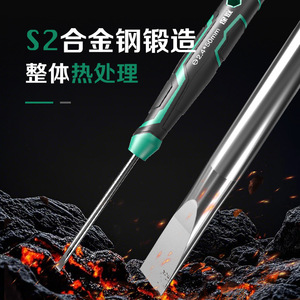 Baolian <b>Screwdriver</b> <b>Set</b> 1.4-2.5mm Phillips Flat Head S2 Steel Anti-Slip Handle Repair Tools - Product Image 3