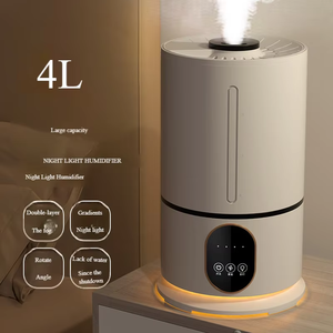 Humidificador Ultrasónico Inteligente de 4L de Gran Capacidad, Difusor de Aire Silencioso para Hoteles, Hogares y Oficinas, Humidificador de Vapor Frío - Product Image 5
