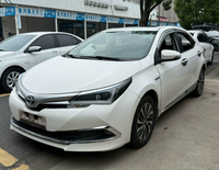 Toyota Corolla Hybride 1.8L Automatique Berline d'occasion 2018, Blanche 5 Places, Voiture Hybride Économe en Carburant pour l'Exportation