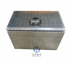 Waterproof Aluminum Diamond Tread checker plate Truck Storage Tool Boxes tool chest toolbox