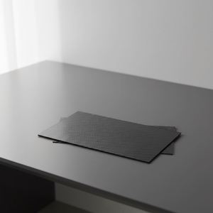 Assortiment de feuilles de fibre de carbone 3K (tissage uni/tissage sergé) 5 mm, haute résistance, pour fixations industrielles, panneaux automobiles, projets de bricolage - Product Image 3