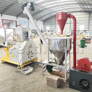 Línea de producción de pellets de alimentación de animales acuáticos de acero inoxidable automatizada para extrusora de alimentación de peces para industrias de plantas de alimentación de peces - Product Image 6