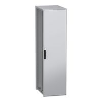NSYSFN22680P armoire à porte simple, sur pied, en acier galvanisé, IP55, gris, 600 mm x 2200 mm, série PanelSeT SFN