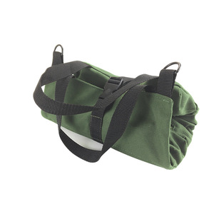 Handheld <b>Tool</b> Bag Canvas <b>Roll</b> Type 48x29cm Army Green Black Portable Storage For Electrician Toolkit - Product Image 1