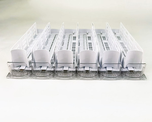 Divisores de estante ajustables bloqueables para supermercado, organizador de bebidas de carril de botella para cigarrillos, pantallas enfriadoras, empujador de nevera 9 - Product Image 1