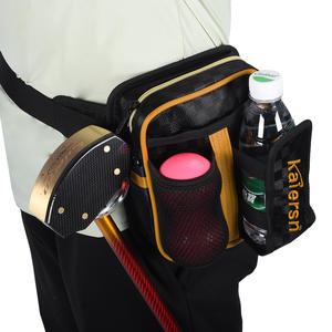 Bolsa de Cintura para Golf Passen Park con Cierre de Cremallera, Material de PVC Impermeable, Color Amarillo/Rojo, Tamaño 14.5x18cm, Accesorios para Guardar Pelotas - Product Image 6