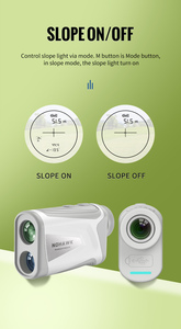 Odm nhà máy golf rangefinder có thể sạc lại tốc độ Tester dài khoảng cách Meter phạm vi Finder 600m ngoài trời 6x kỹ thuật số khoảng cách Meter - Product Image 4