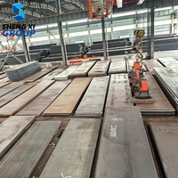Plaques d'acier à faible alliage et haute résistance laminées à chaud S355JR S355J2 S355NL ST37-2 ST37-3 SM490A pour le pliage et la découpe de tôles de conteneurs