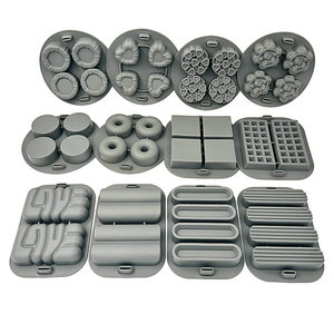 Moldes de silicona antiadherentes para freidora de aire, accesorios, <span class=keywords><strong>molde</strong></span> <span class=keywords><strong>jumbo</strong></span> para muffins, <span class=keywords><strong>molde</strong></span> para huevos, bandeja de silicona para cupcakes, moldes para hornear pasteles - Product Image 1