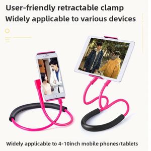 Support de téléphone universel flexible X920 à suspendre autour du cou, rotation à 360 degrés, support mobile pour téléphone portable - Product Image 4