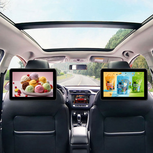 10 Zoll leichte Taxi Kopfstütze <span class=keywords><strong>Android</strong></span> Tablet 4G WiFi Digital Signage Advertising Player mit Cloud CMS - Product Image 5