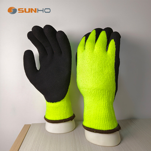 Fabricant de gants de travail industriels enduits de <span class=keywords><strong>latex</strong></span> de haute qualité, antidérapants et résistants aux coupures. - Product Image 2