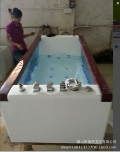 Jazzcui-bañera de hidromasaje para surfear, bañera de hidromasaje de fácil instalación con TV <span class=keywords><strong>park</strong></span> - Product Image 3
