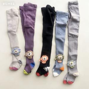 Collants pour bébé fille en coton fantaisie motif lapin, collection en vogue - Product Image 2