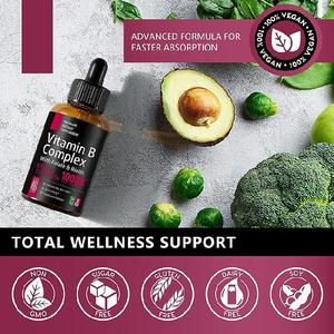 ขายส่ง<span class=keywords><strong>2022</strong></span>ดังสุดๆ <span class=keywords><strong>B</strong></span> คอมเพล็กซ์อาหารเสริมพลังงานและการเผาผลาญวิตามินหยดสำหรับผมผิวและเล็บธรรมชาติภูมิคุ้มกัน - Product Image 2